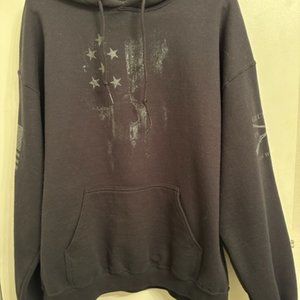 Grunt Style Hooded Sweatshirt Large **LIGHTLY WORN** VERY COMFORTABLE!